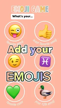 Add your emojis 