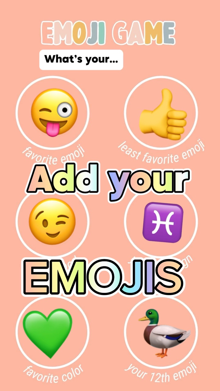 Add your emojis 