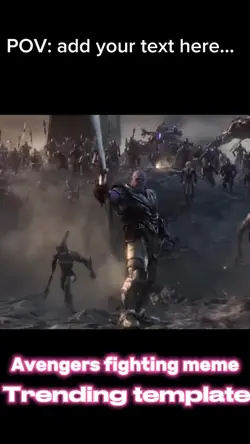 Avengers fight meme