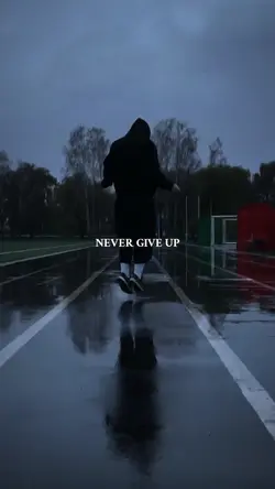 NEVER GIVE UP 