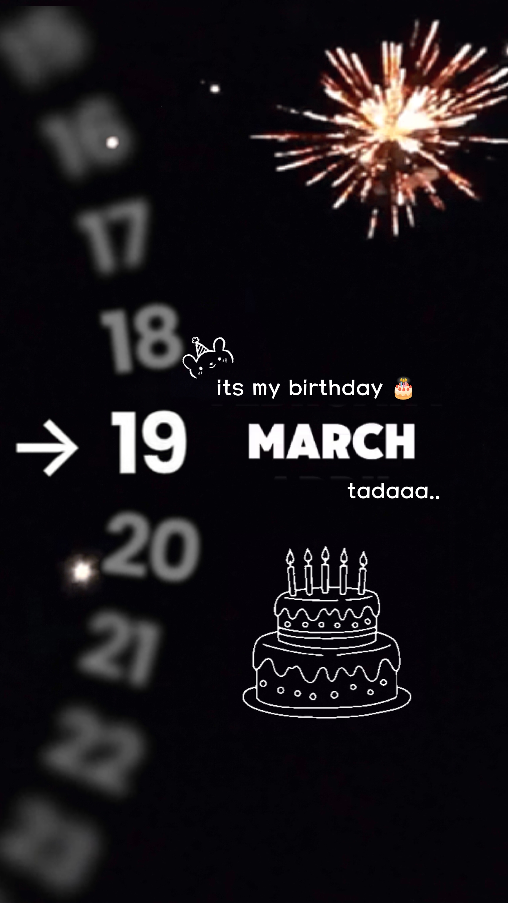 Anniversaire 19 mars 