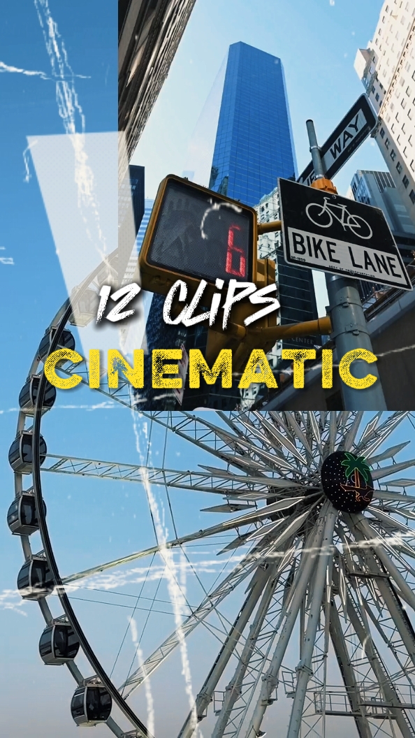 12 clips cinematic 