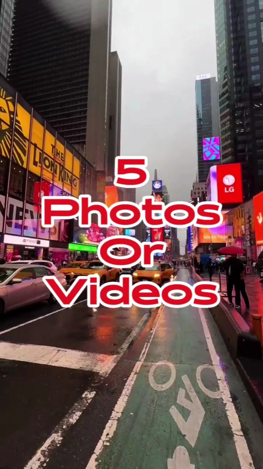 5 video or photo