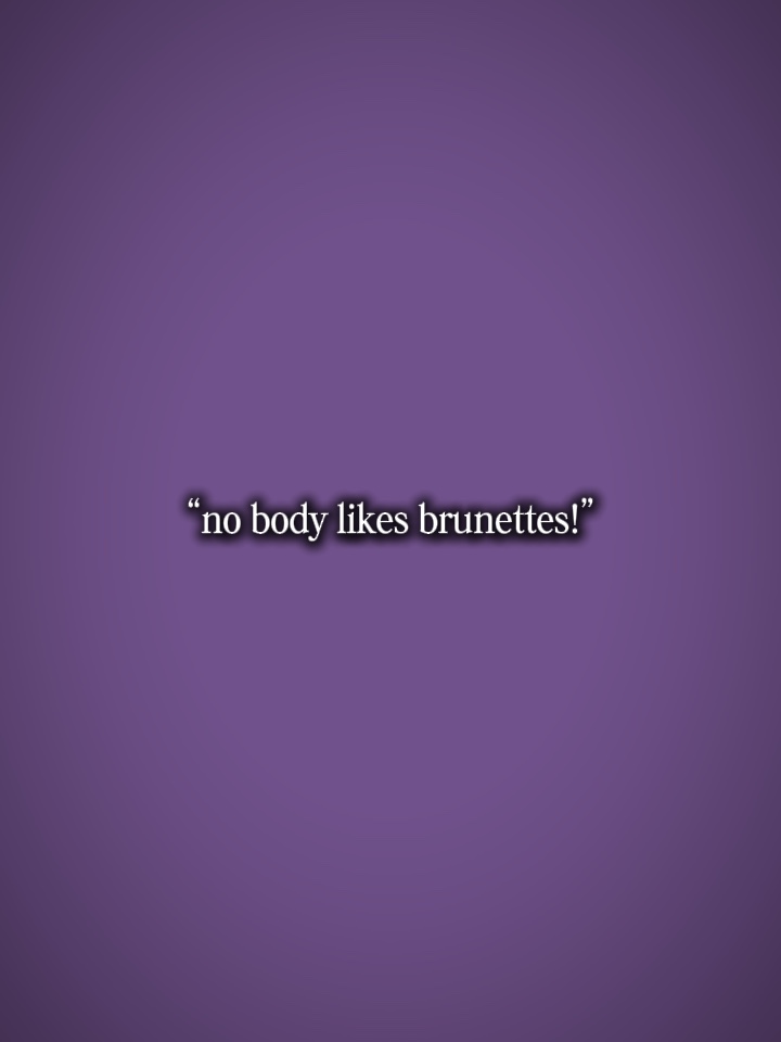 brunettes 