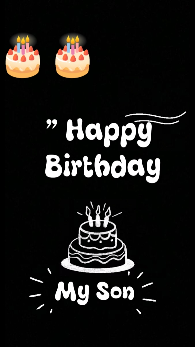 HAPPY BIRTHDAYMYSON 
