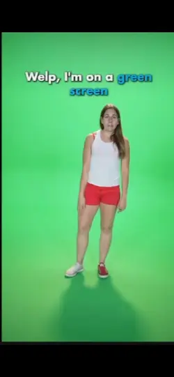 Green screen fun 😛