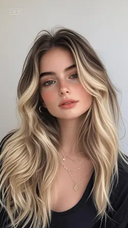 blonde hair