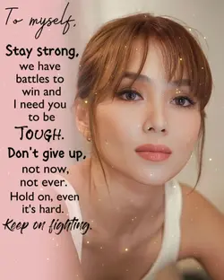 Stay strong self
