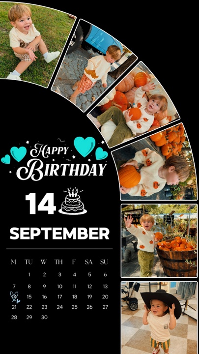 HBD MY SON 14 SEPT