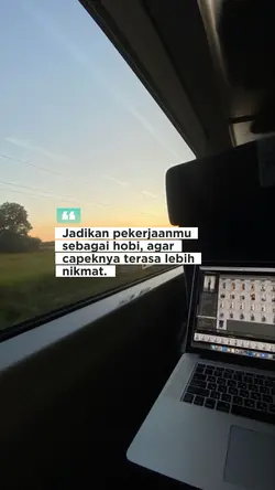 Jadikan pekerjaanmu 
