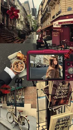collage red