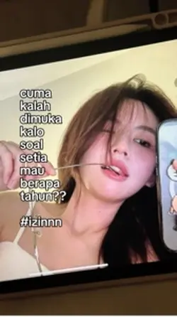 Cuma kalah di muka