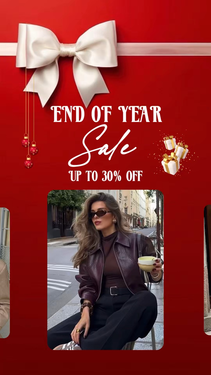 End of year sale