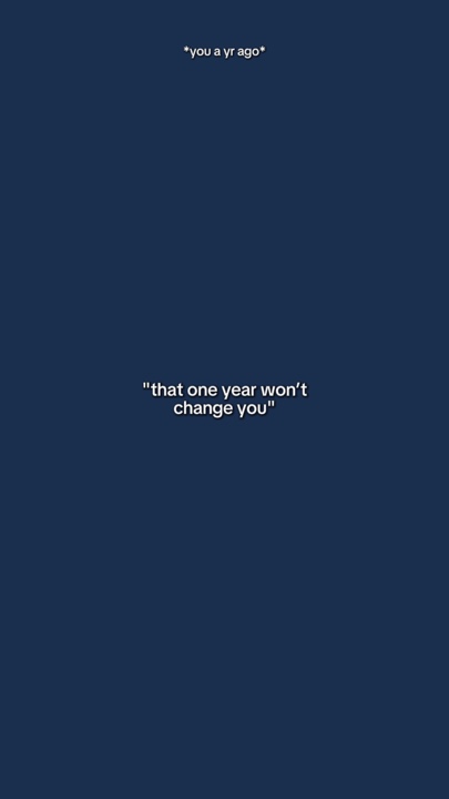 OneYrWouldntChangeU