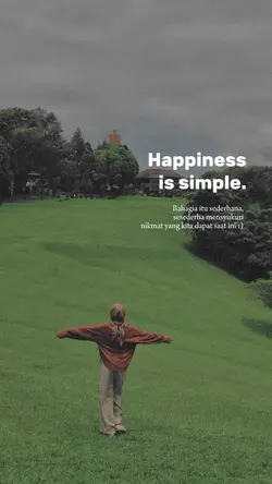 bahagia sederhana 