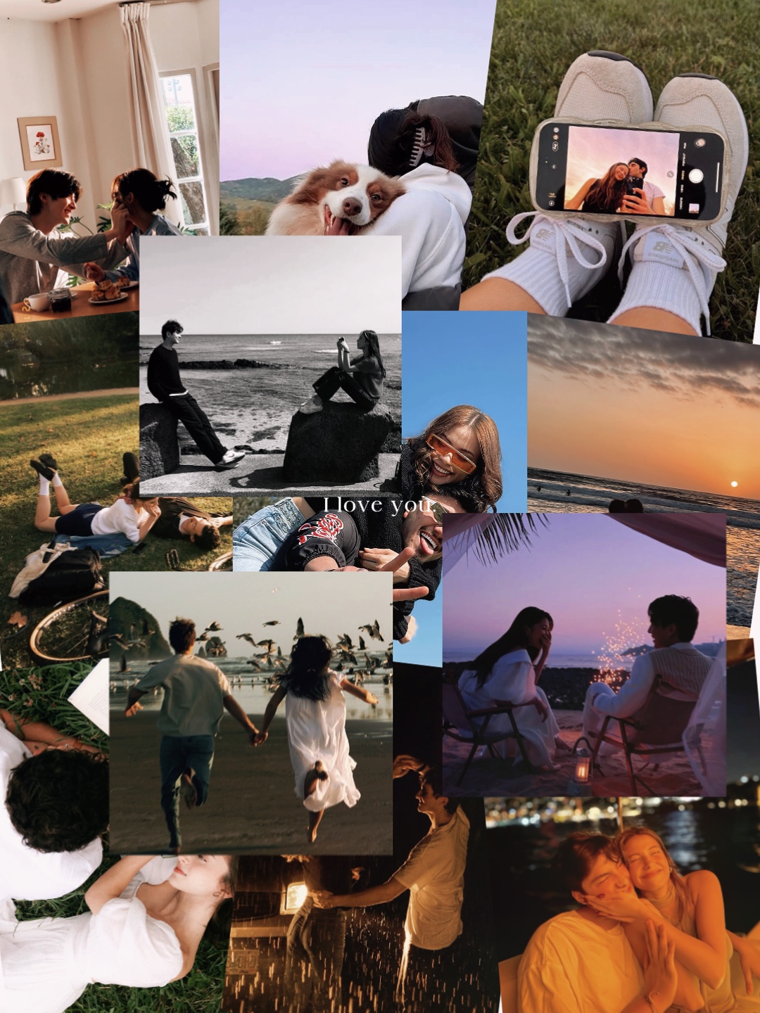 HISTORIA DE PAREJA DE 12 FOTOS
