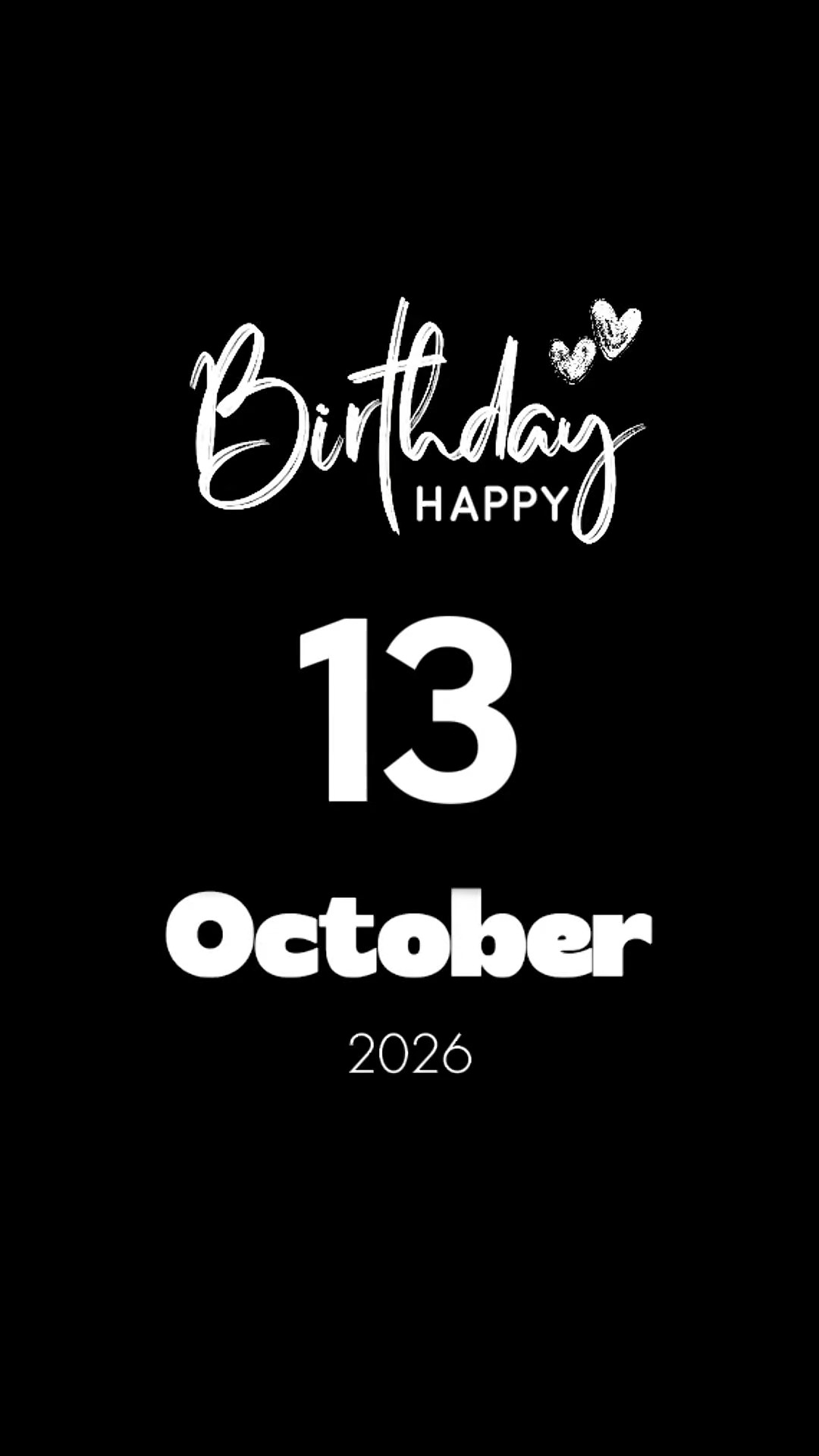 hbd 13 october