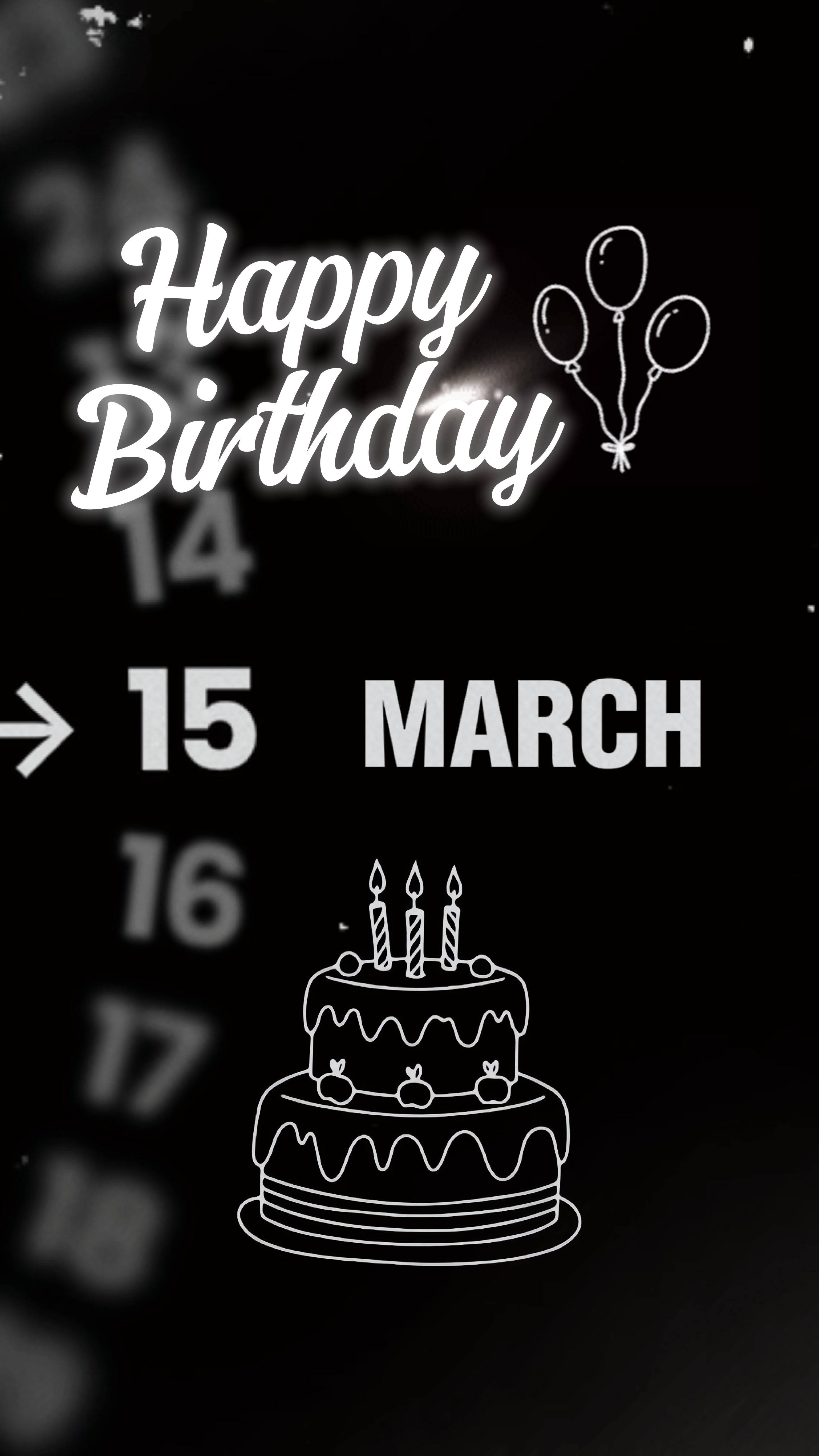 15 MARS ANNIVERSAIRE