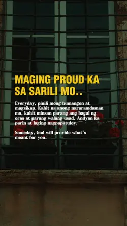 Maging proud ka
