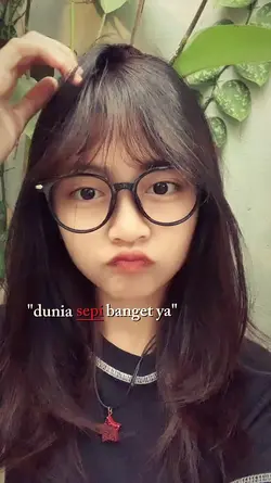 dunia sepi banget ya