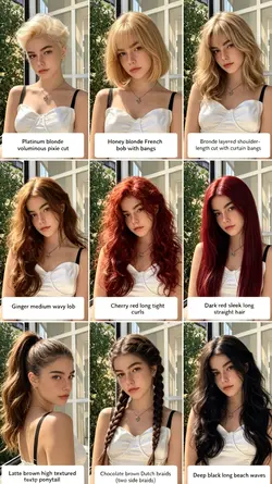 Girl hairstyle