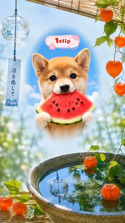 涼を感じて🎐