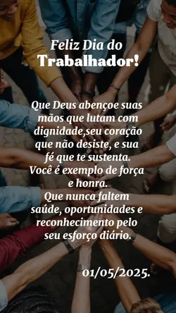 DIA DO TRABALHADOR 