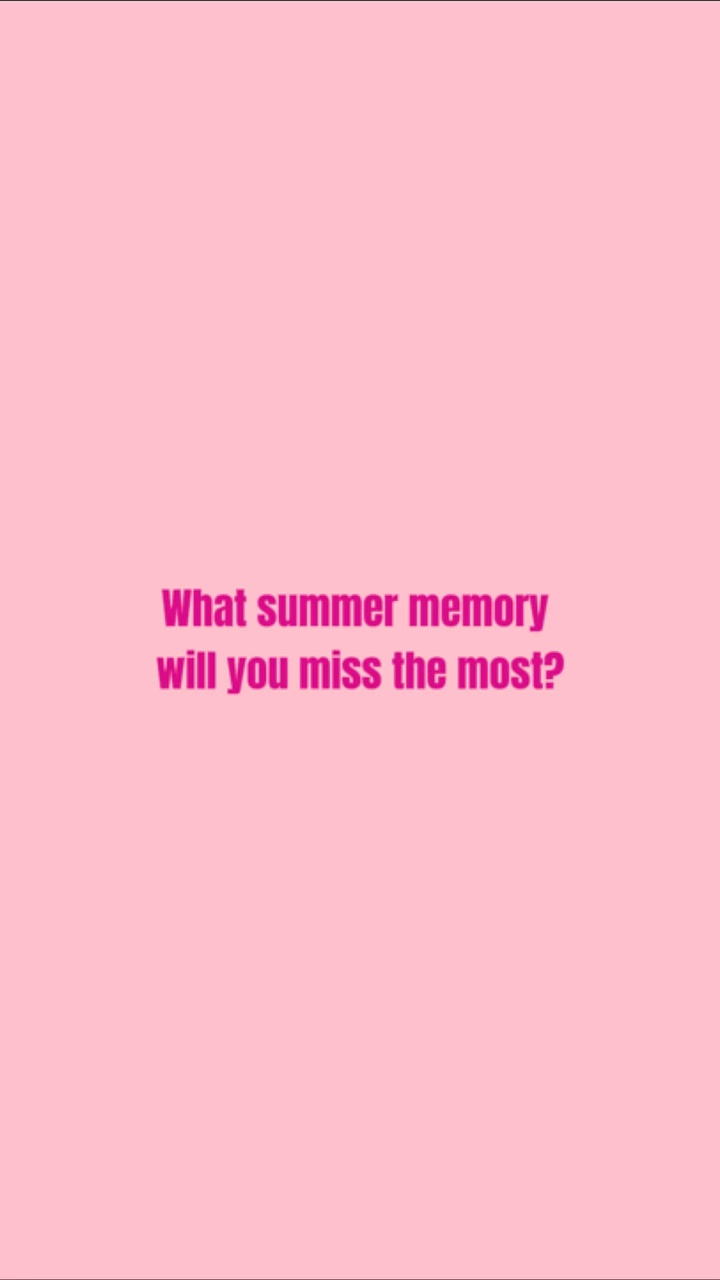 Summer memories
