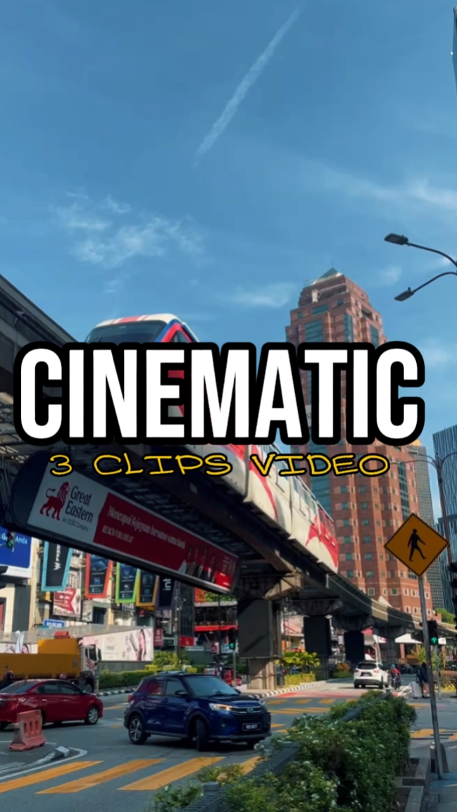 CINÉMATIQUE 3 CLIPS 