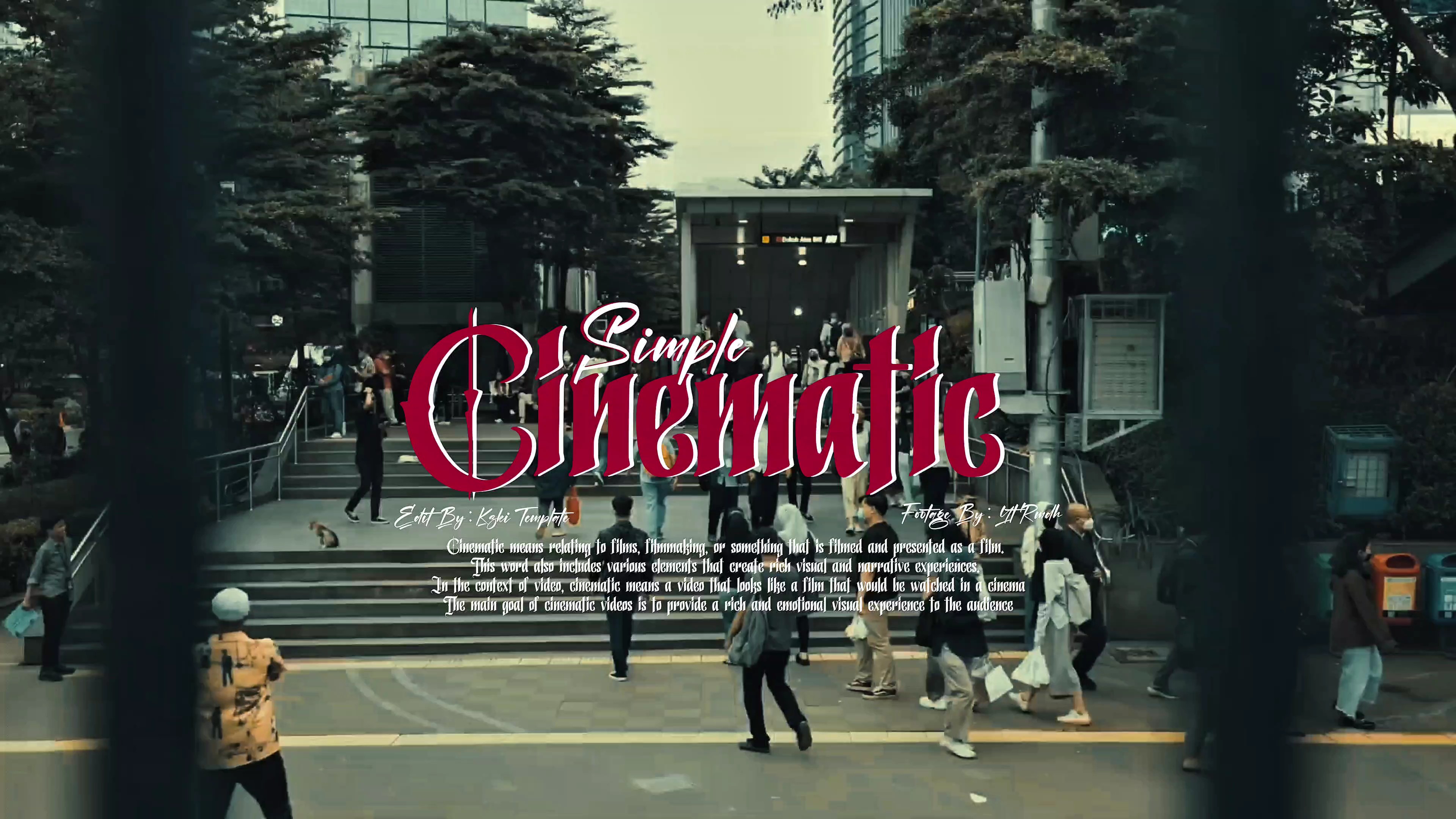 CINÉMATIQUE SIMPLE 