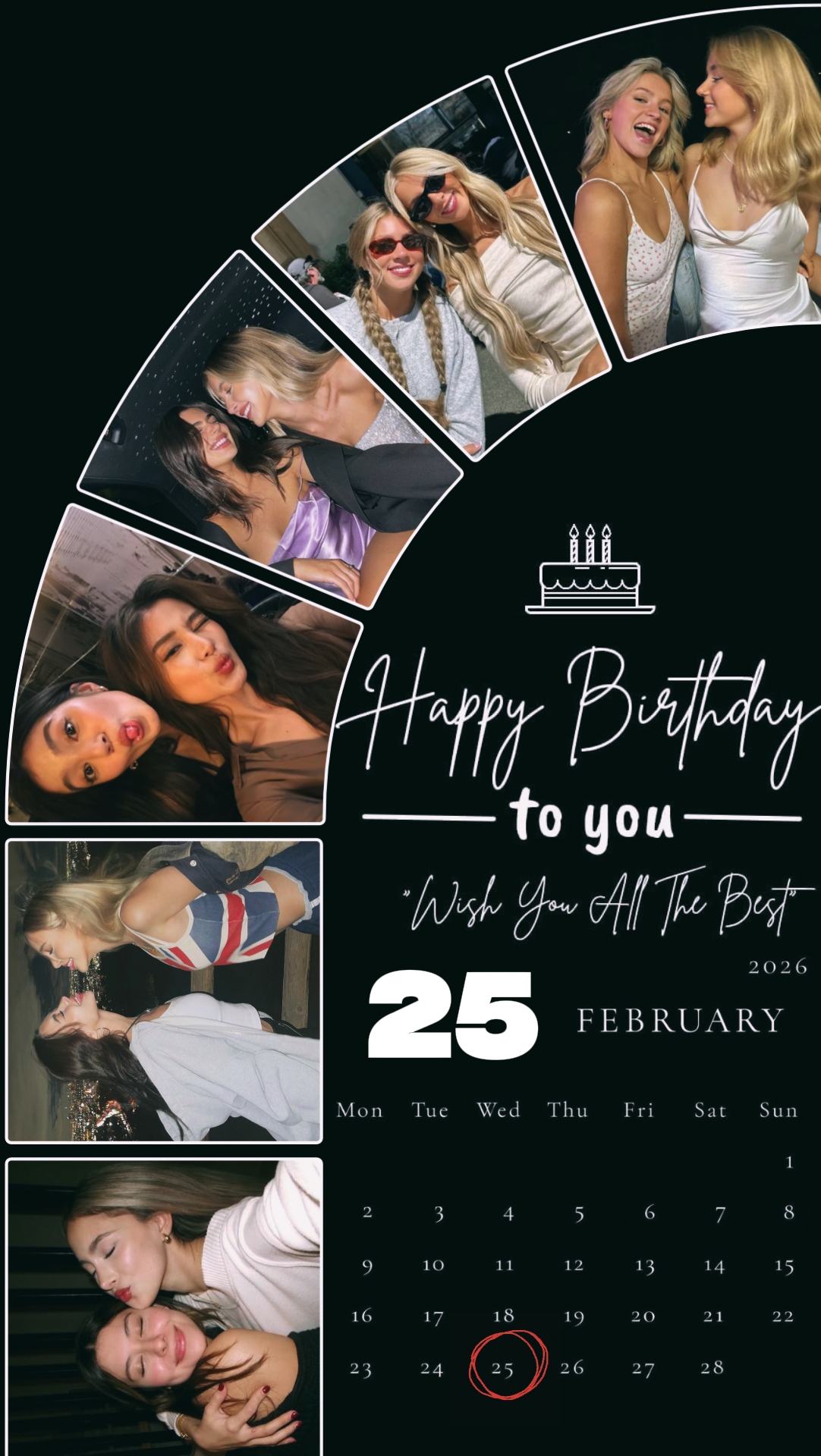 25 DE FEBRERO CUMPLEAÑOS