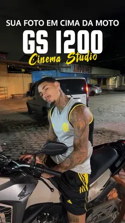 SUA FOTO NA GS 1200