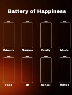battery of happiness
