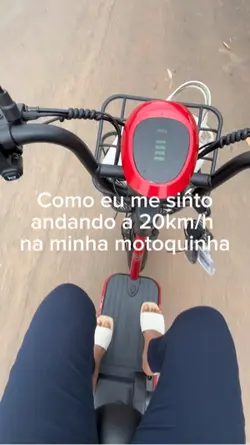 Eu e a Bike elétrica