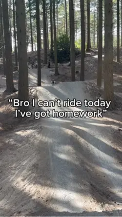 Riding over homework