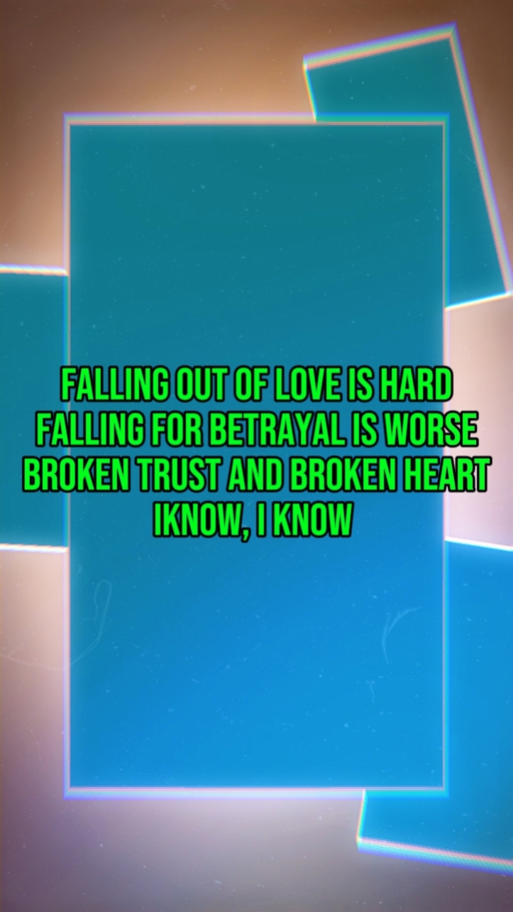 falling out of love