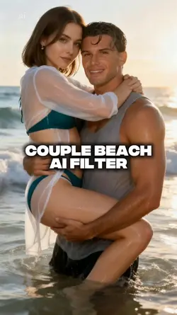 COUPLE BEACH Ai 2