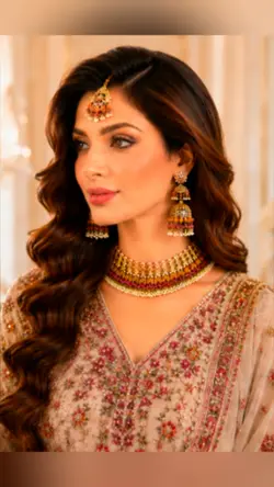 elegant Desi look