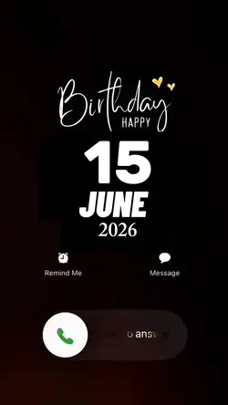 Hbd 15 July 2026