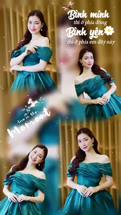 Ghép 4 ảnh tách nền 