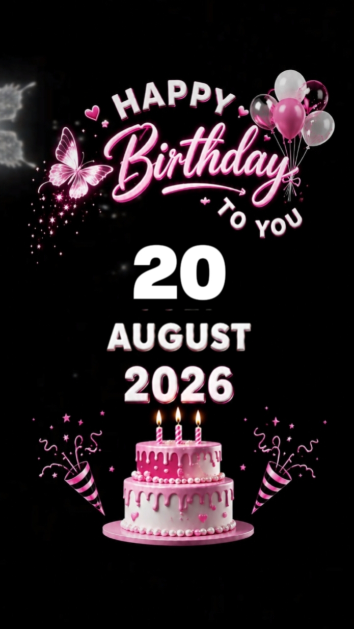 Birthday 20 August 