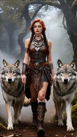 Warrior Woman - AI