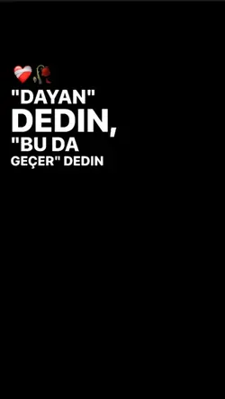 Dayanamıyorum 