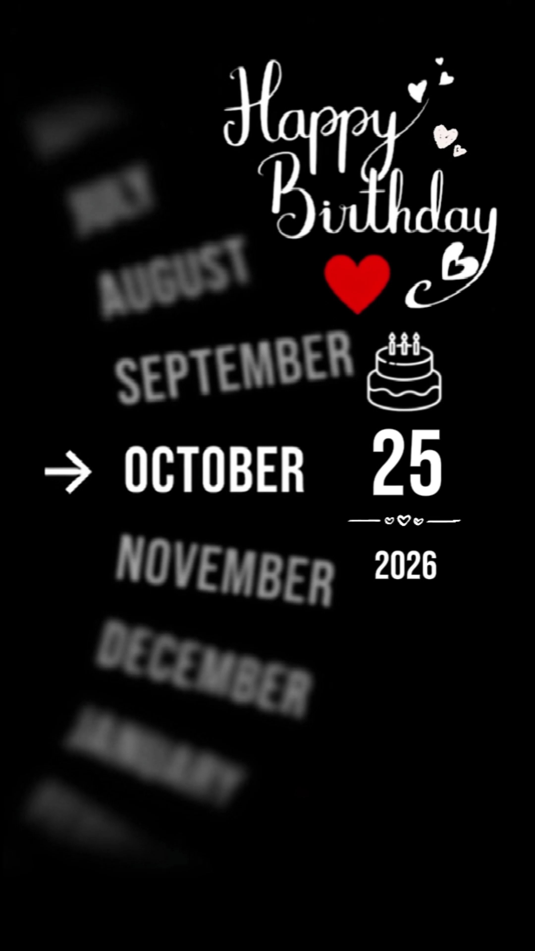 birthday 25 october