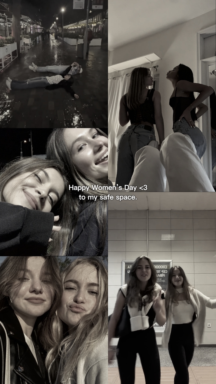 Chicas del Día de la Mujer 