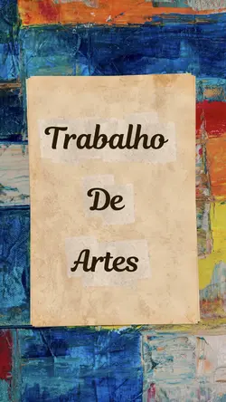 Trabalho de artes