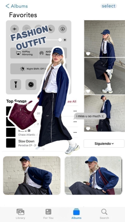 tenue de mode 