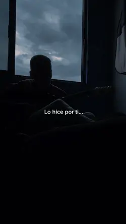 Lo hice por ti…