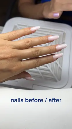 Nails transition 💗💅🏼