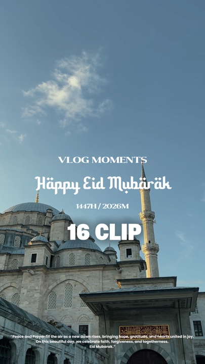 Selamat Idul Fitri Vlog